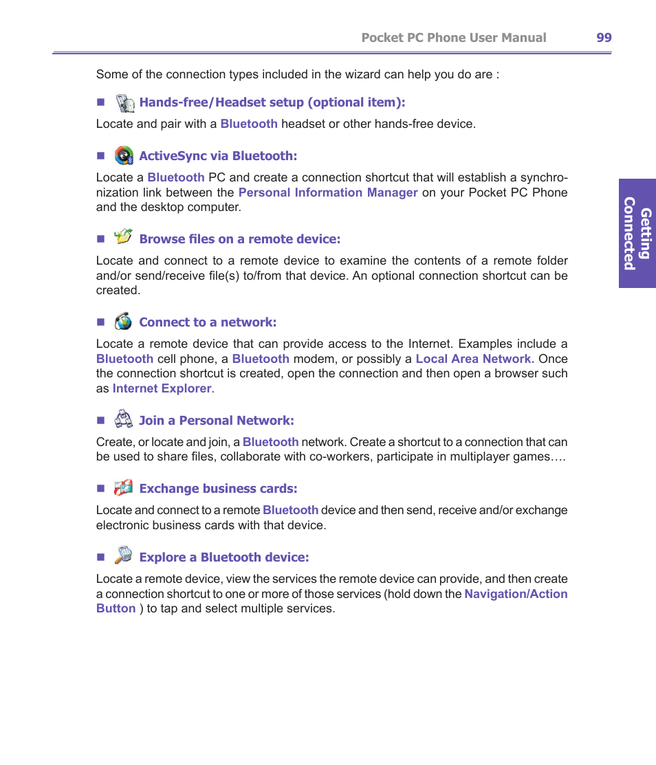 i-mate PDA2K EVDO User Manual | Page 99 / 176