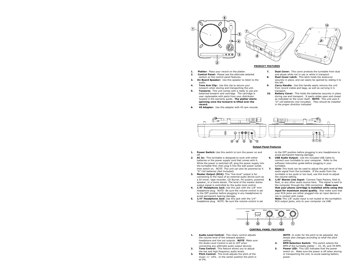 ION IPTUSB User Manual | Page 3 / 12