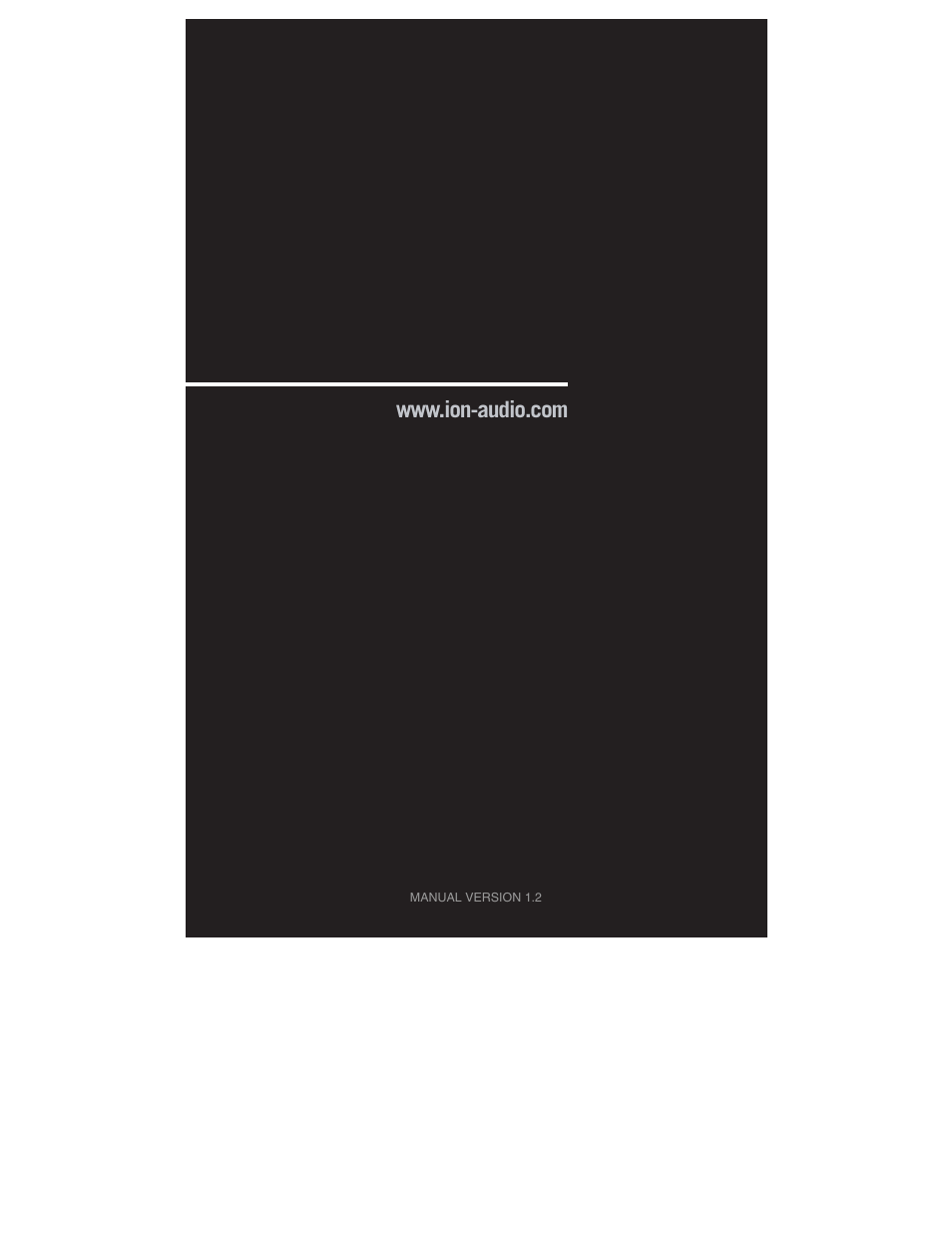 ION Audio Profile LP User Manual | Page 20 / 20