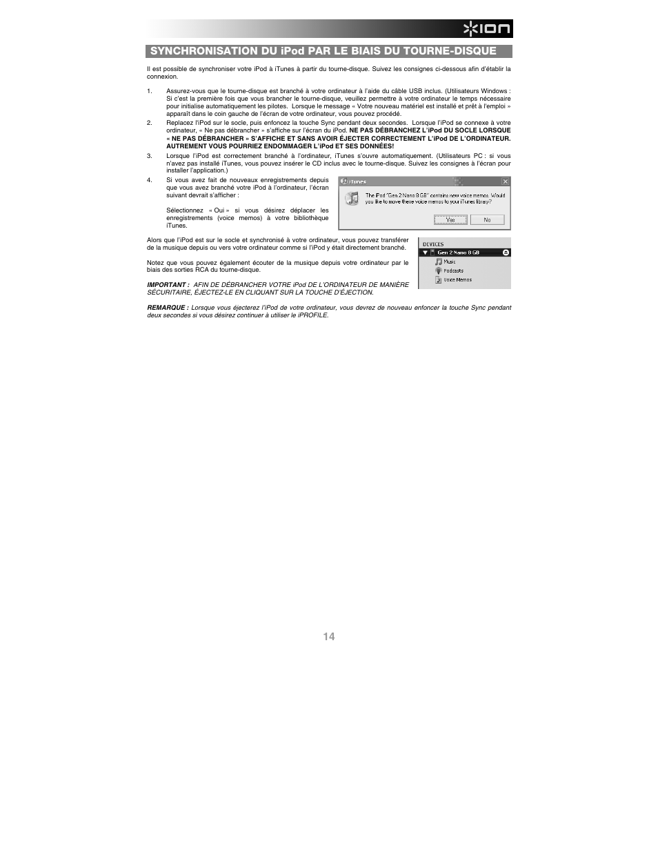 ION Audio iProfile User Manual | Page 15 / 32