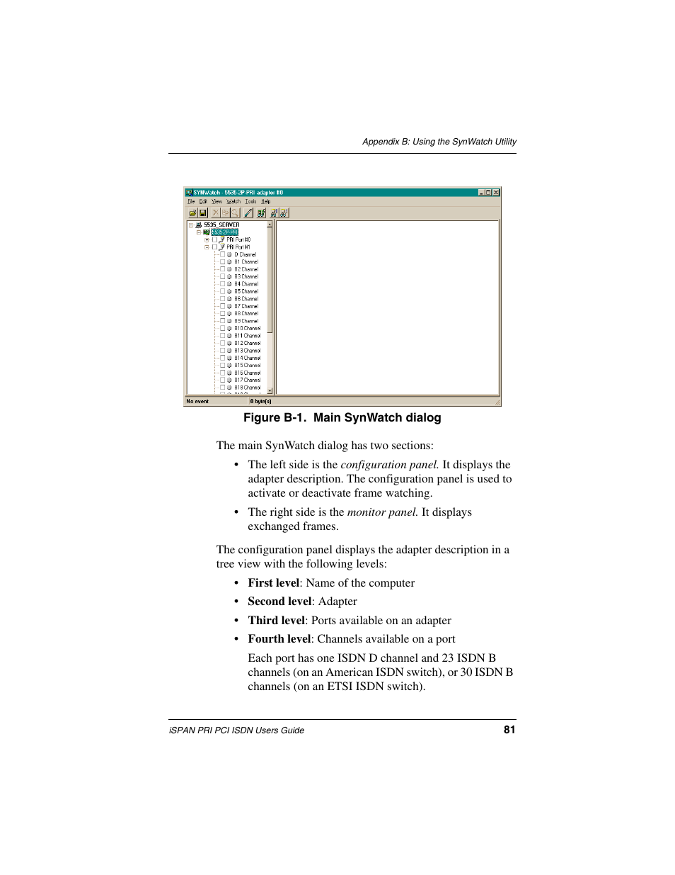 Interphase Tech iSPAN 5535 PRI User Manual | Page 101 / 168