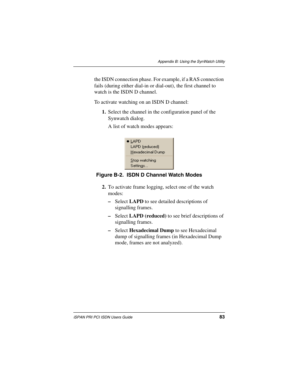 Interphase Tech iSPAN 5535 PRI User Manual | Page 103 / 168