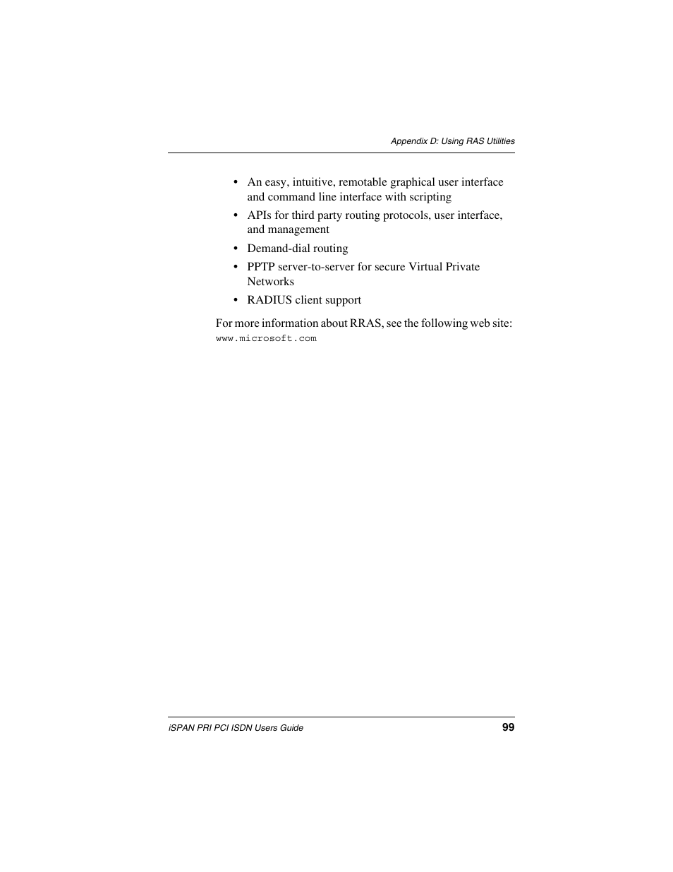 Interphase Tech iSPAN 5535 PRI User Manual | Page 119 / 168