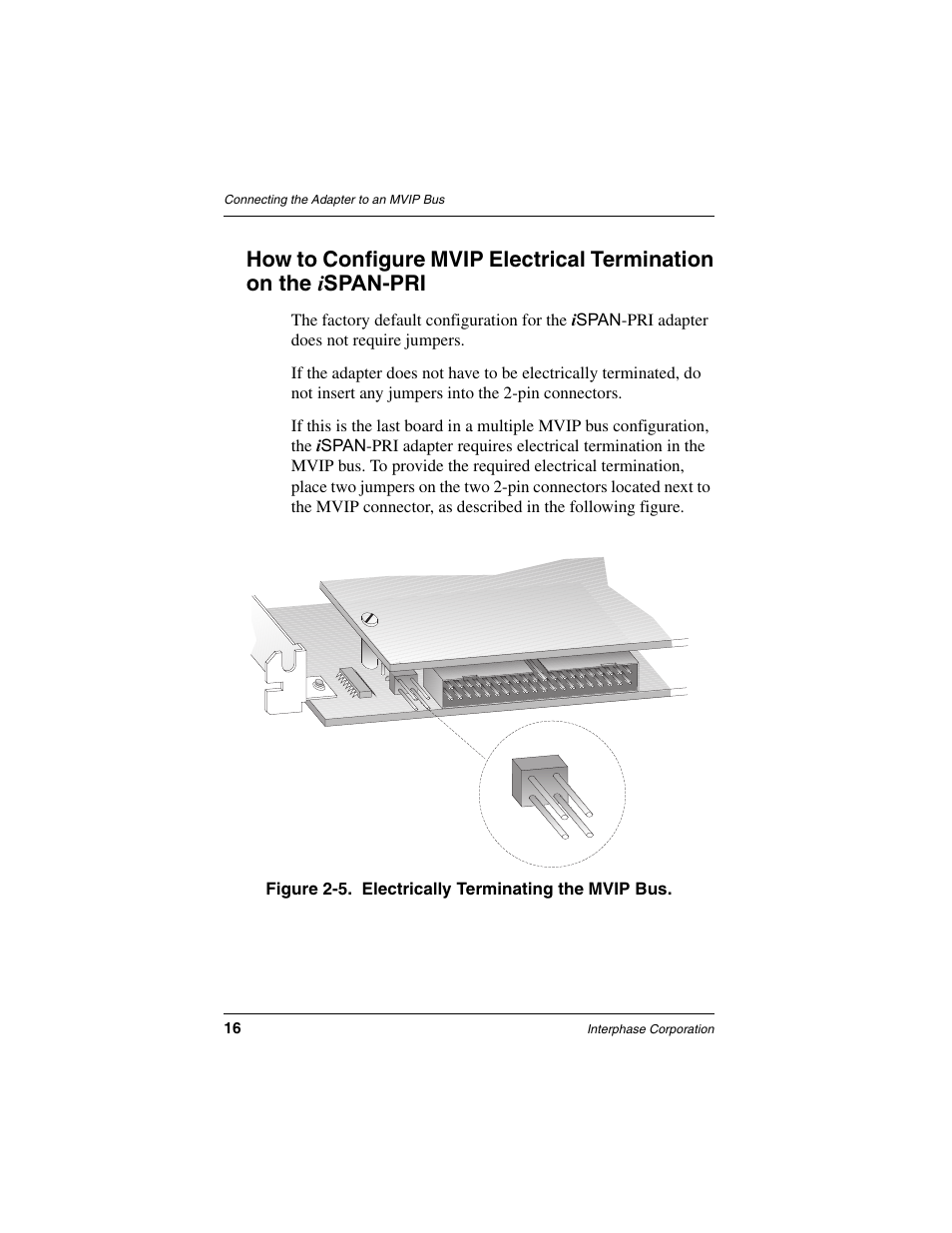 Interphase Tech iSPAN 5535 PRI User Manual | Page 36 / 168