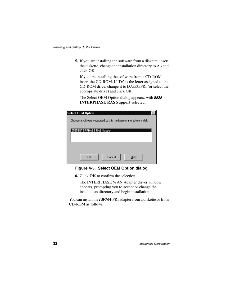 Interphase Tech iSPAN 5535 PRI User Manual | Page 52 / 168
