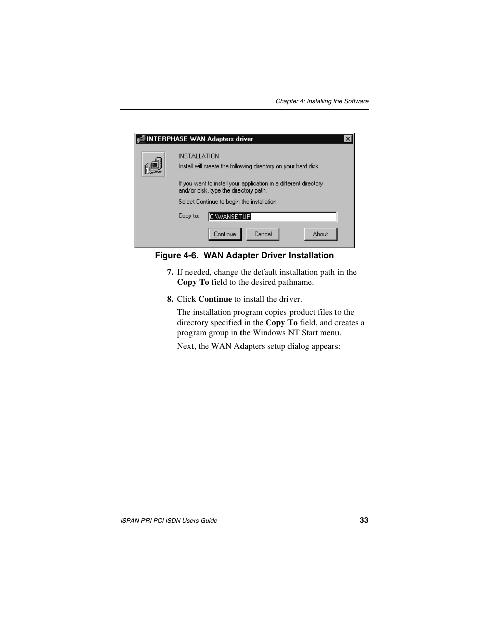 Interphase Tech iSPAN 5535 PRI User Manual | Page 53 / 168