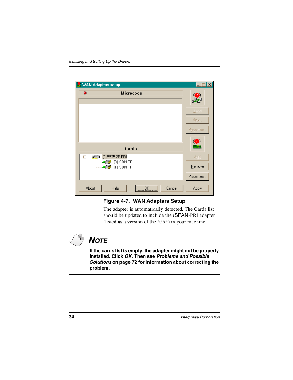 Interphase Tech iSPAN 5535 PRI User Manual | Page 54 / 168