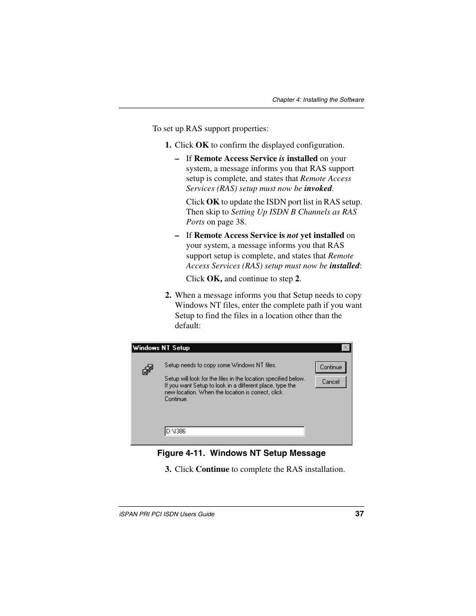 Interphase Tech iSPAN 5535 PRI User Manual | Page 57 / 168