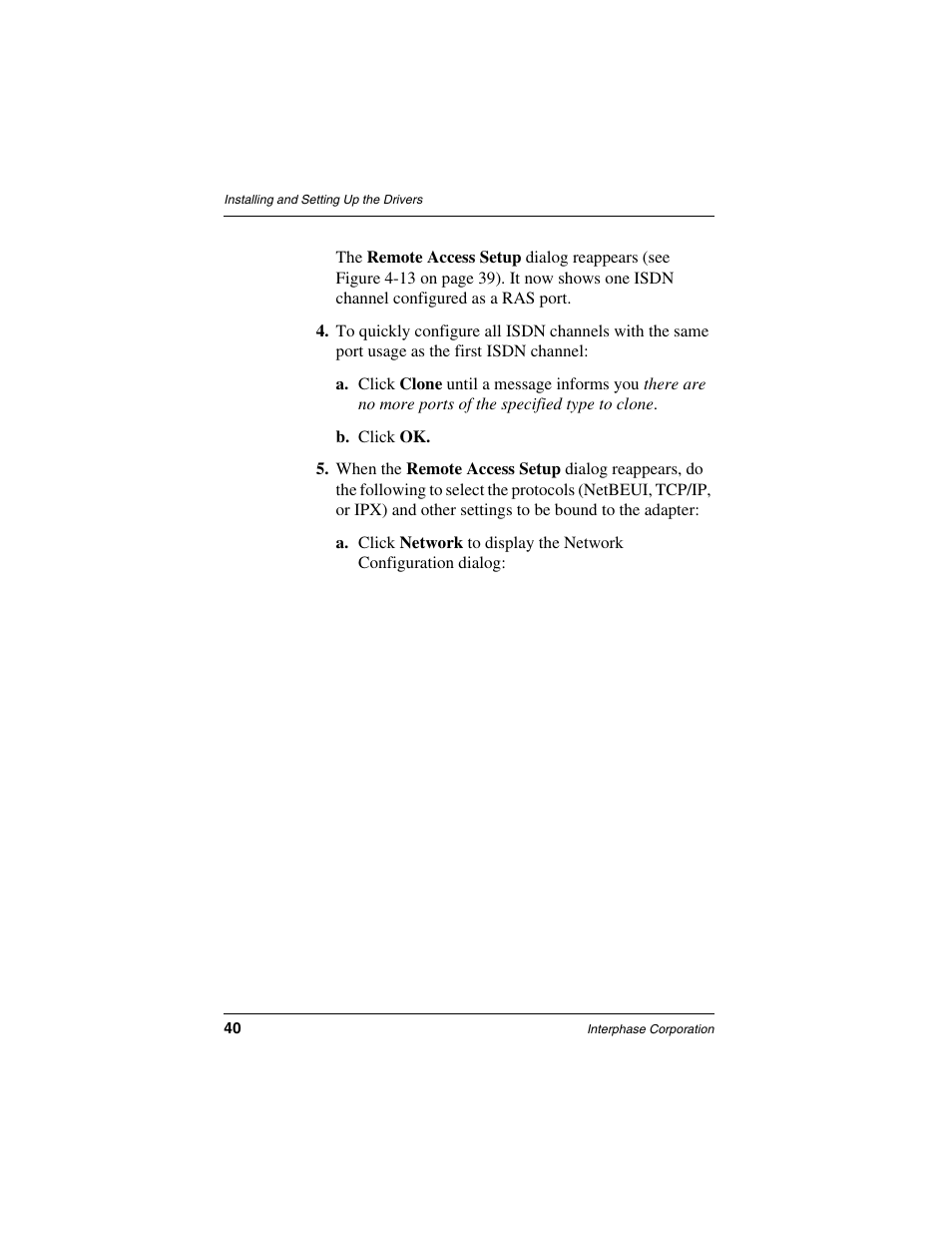 Interphase Tech iSPAN 5535 PRI User Manual | Page 60 / 168