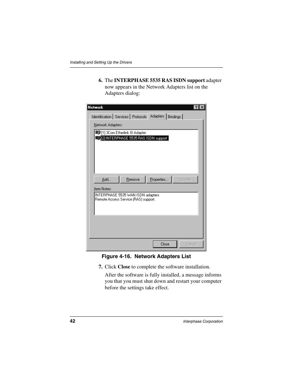Interphase Tech iSPAN 5535 PRI User Manual | Page 62 / 168