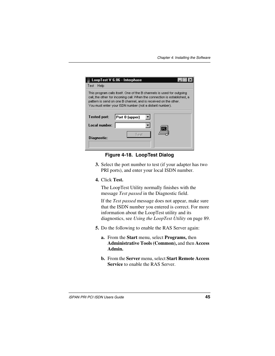 Interphase Tech iSPAN 5535 PRI User Manual | Page 65 / 168