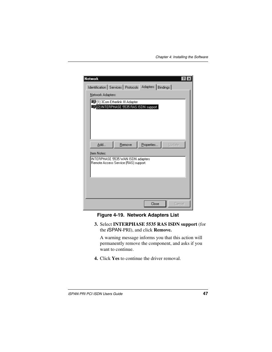 Interphase Tech iSPAN 5535 PRI User Manual | Page 67 / 168