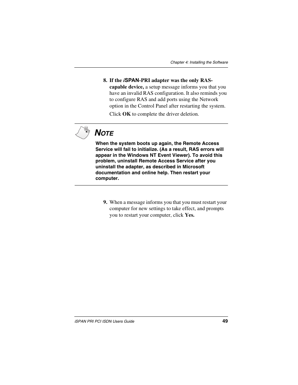 Interphase Tech iSPAN 5535 PRI User Manual | Page 69 / 168