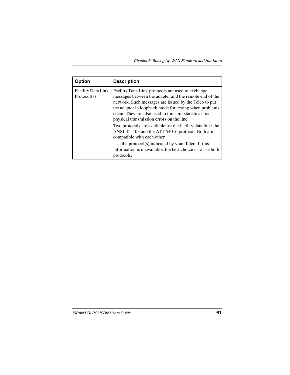 Interphase Tech iSPAN 5535 PRI User Manual | Page 81 / 168