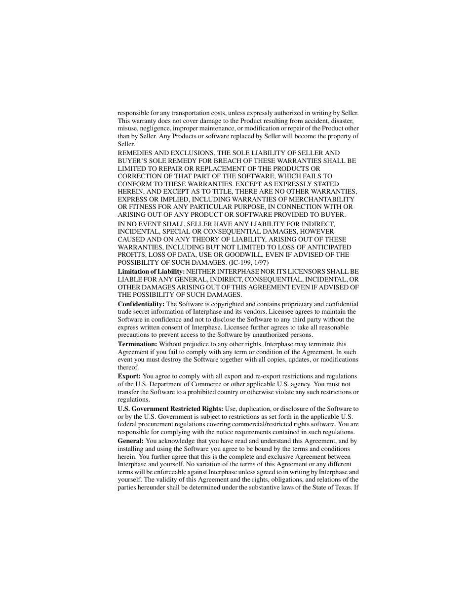 Interphase Tech iSPAN 5535 PRI User Manual | Page 9 / 168