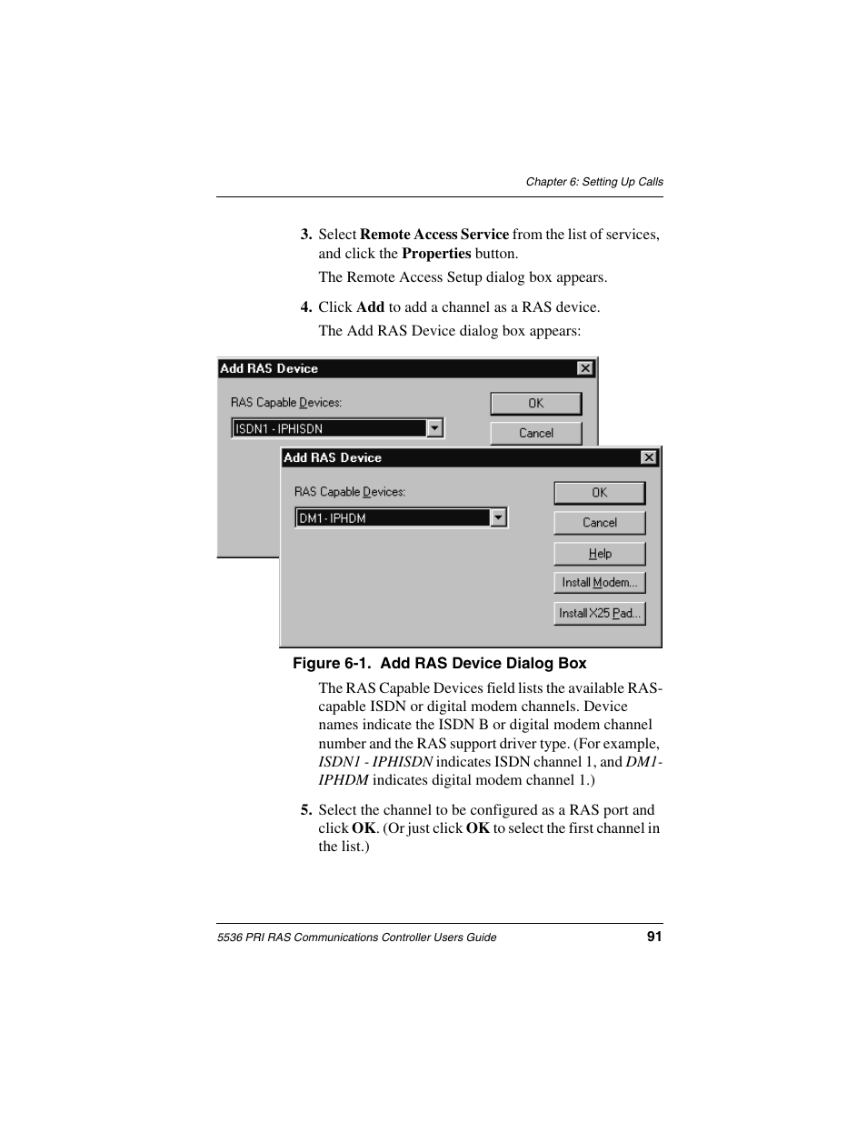 Interphase Tech RAS Communications Controller 5536 User Manual | Page 111 / 244