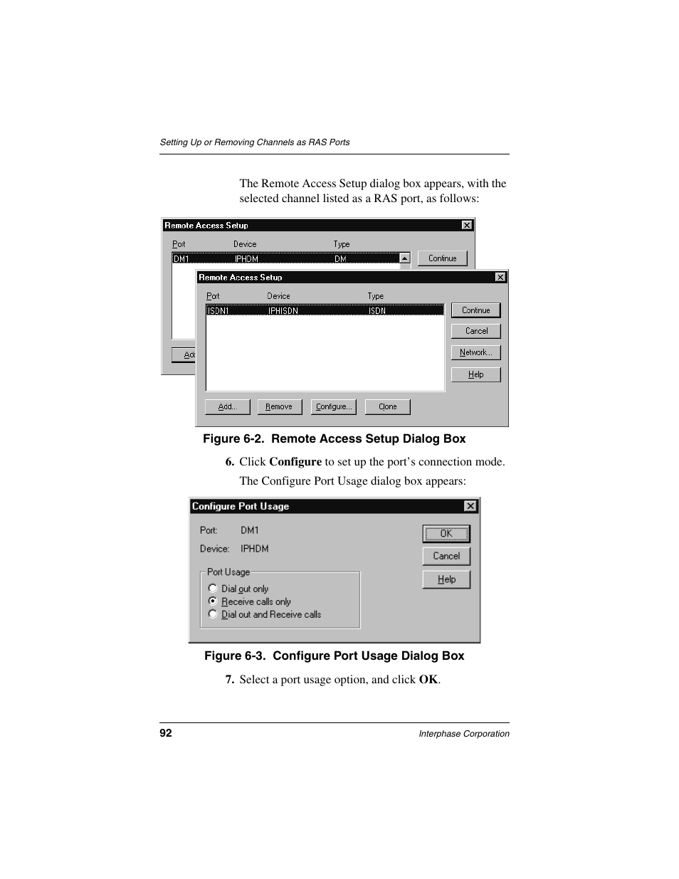 Interphase Tech RAS Communications Controller 5536 User Manual | Page 112 / 244