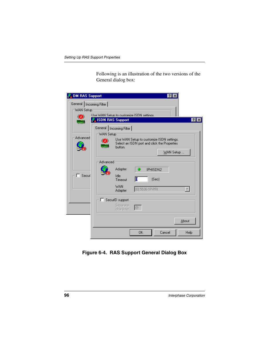 Interphase Tech RAS Communications Controller 5536 User Manual | Page 116 / 244