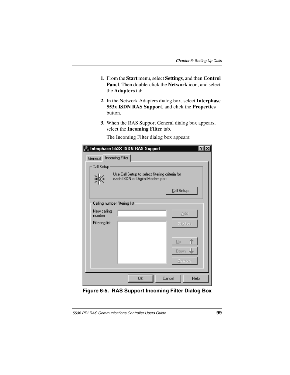 Interphase Tech RAS Communications Controller 5536 User Manual | Page 119 / 244