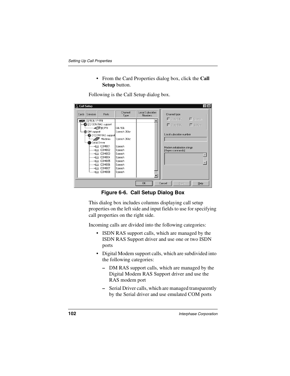 Interphase Tech RAS Communications Controller 5536 User Manual | Page 122 / 244