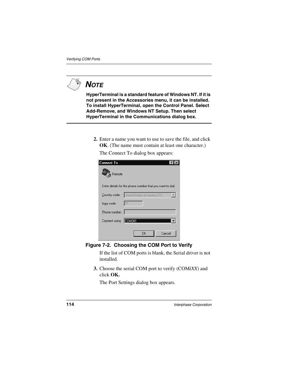 Interphase Tech RAS Communications Controller 5536 User Manual | Page 134 / 244