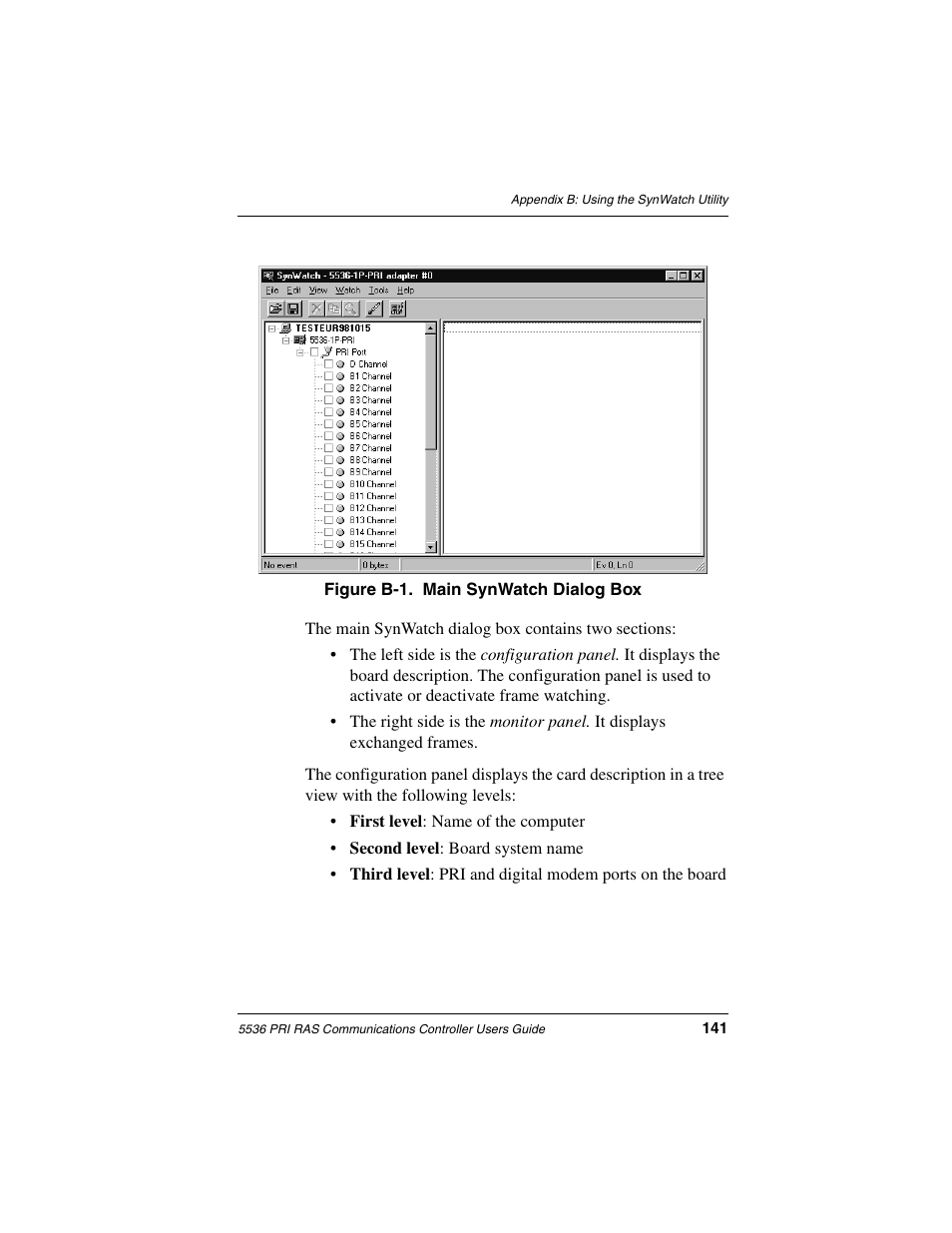 Interphase Tech RAS Communications Controller 5536 User Manual | Page 161 / 244