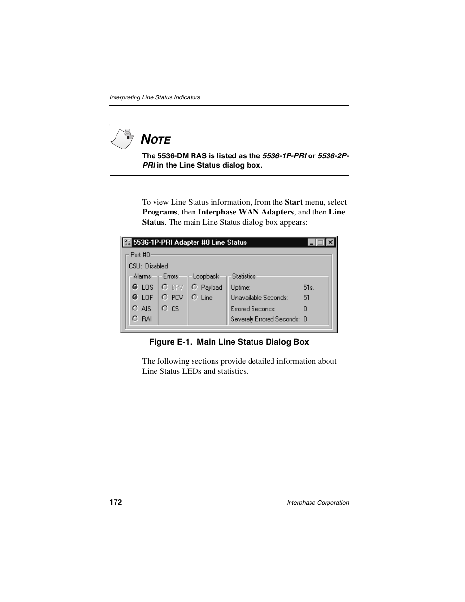 Interphase Tech RAS Communications Controller 5536 User Manual | Page 192 / 244