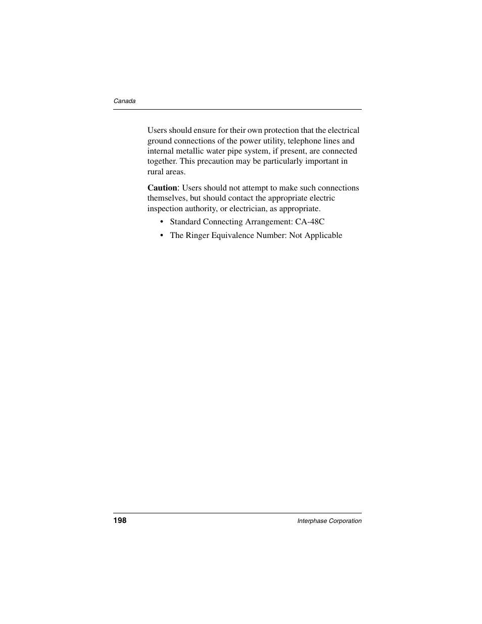 Interphase Tech RAS Communications Controller 5536 User Manual | Page 218 / 244