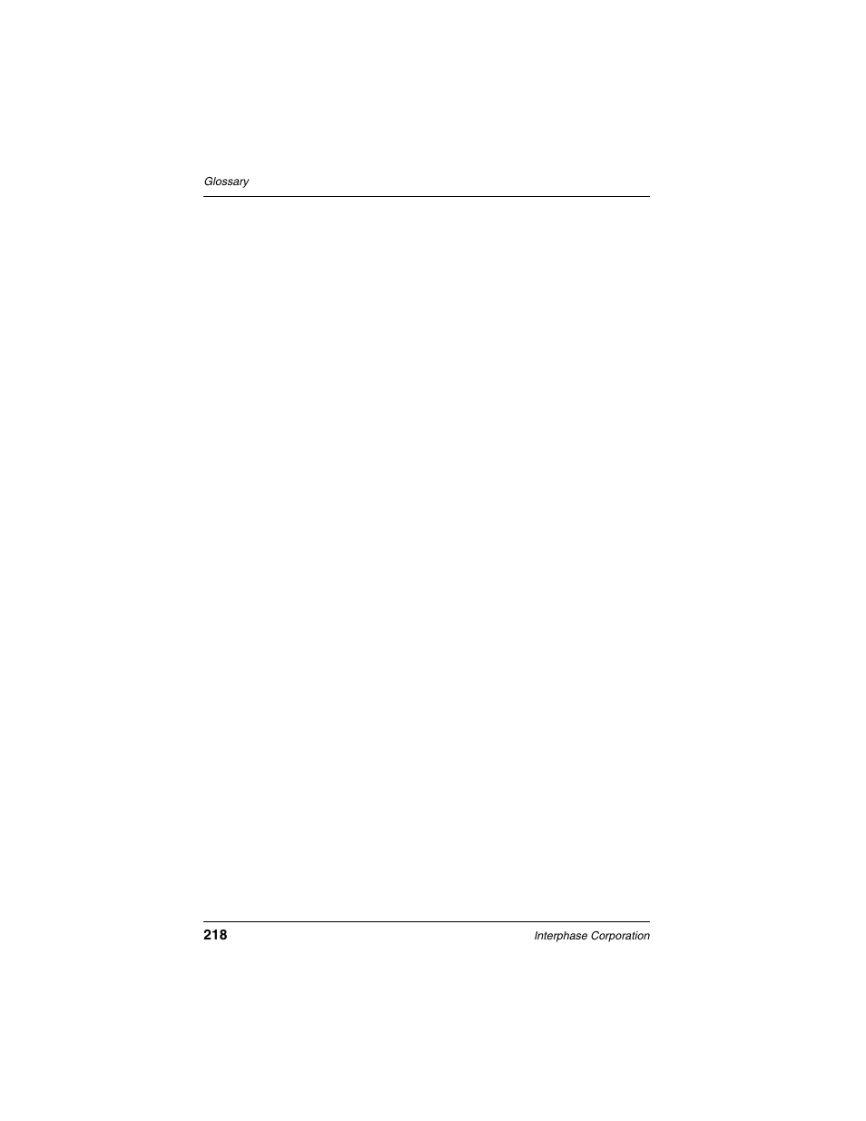 Interphase Tech RAS Communications Controller 5536 User Manual | Page 238 / 244