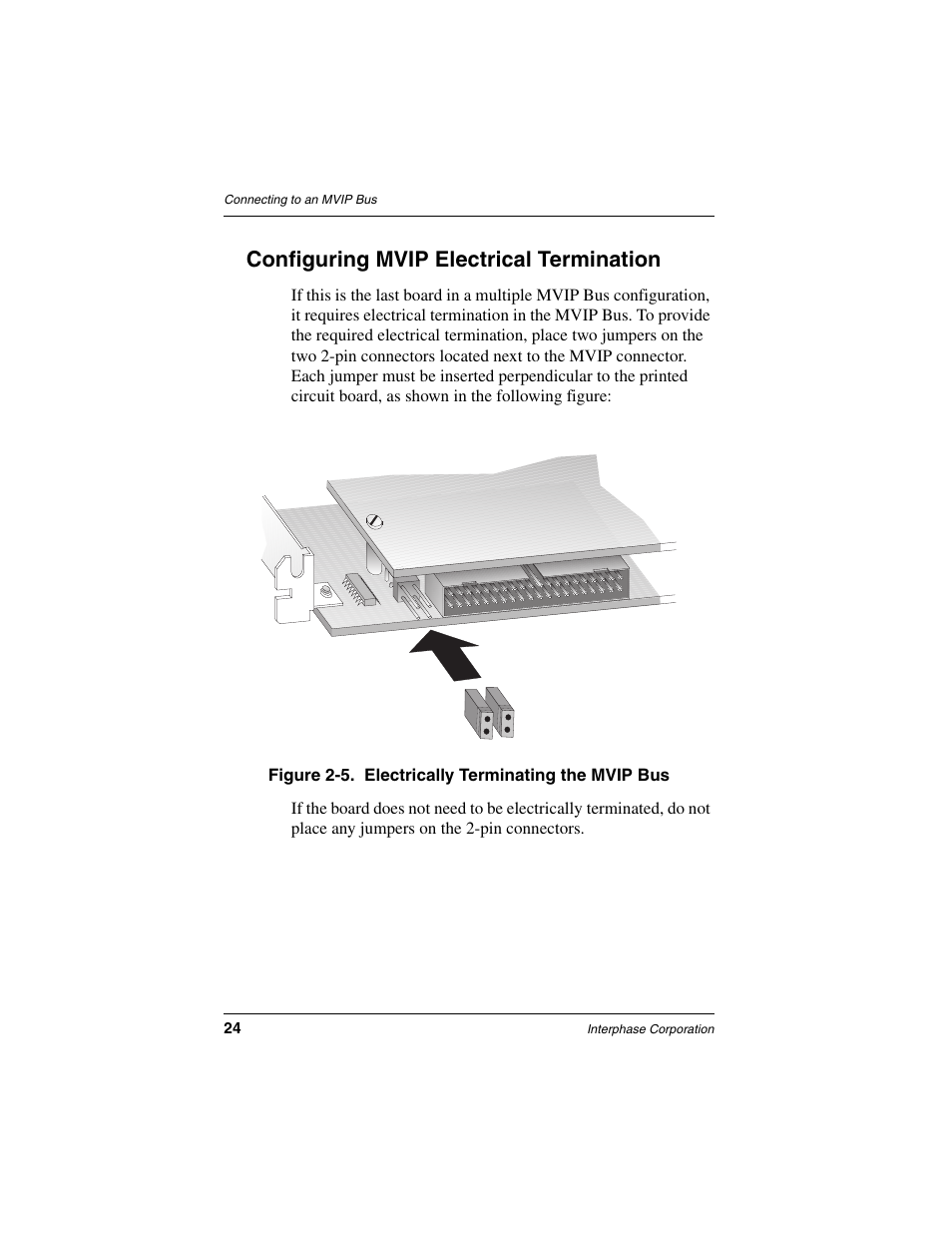 Configuring mvip electrical termination | Interphase Tech RAS Communications Controller 5536 User Manual | Page 44 / 244