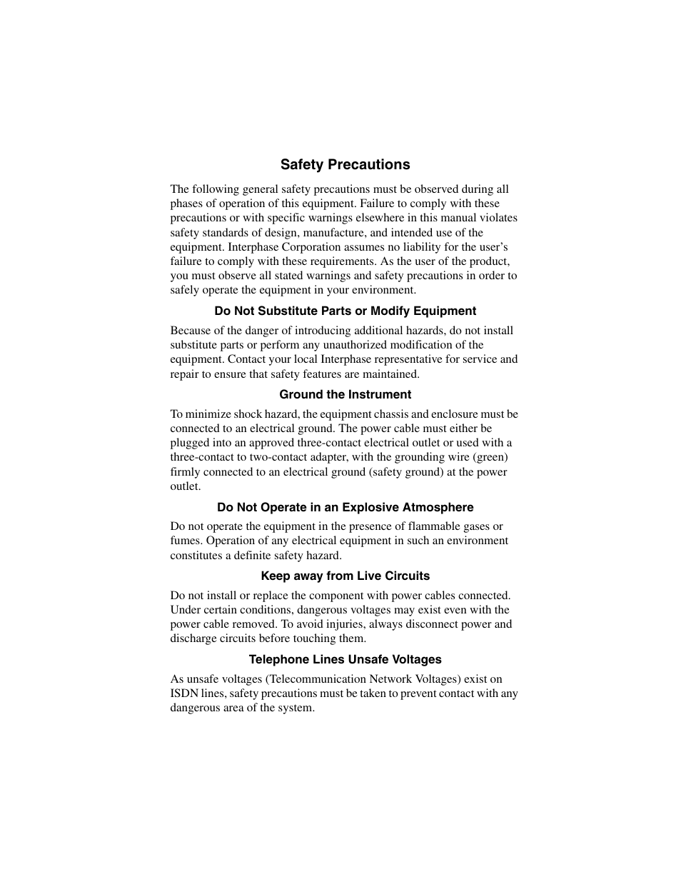 Interphase Tech RAS Communications Controller 5536 User Manual | Page 5 / 244