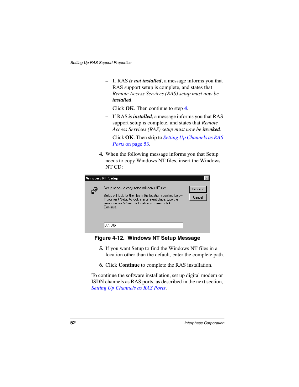 Interphase Tech RAS Communications Controller 5536 User Manual | Page 72 / 244