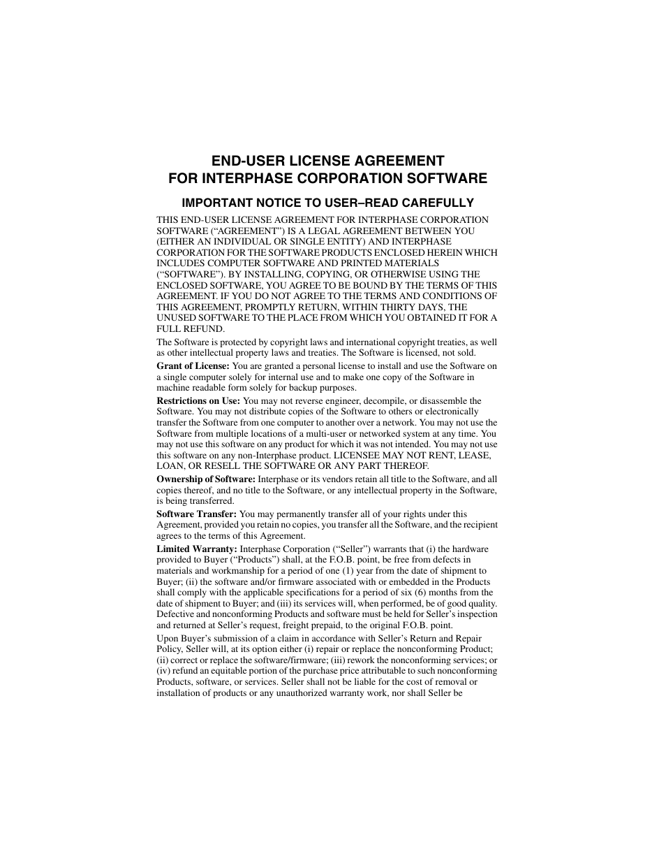 Interphase Tech RAS Communications Controller 5536 User Manual | Page 8 / 244