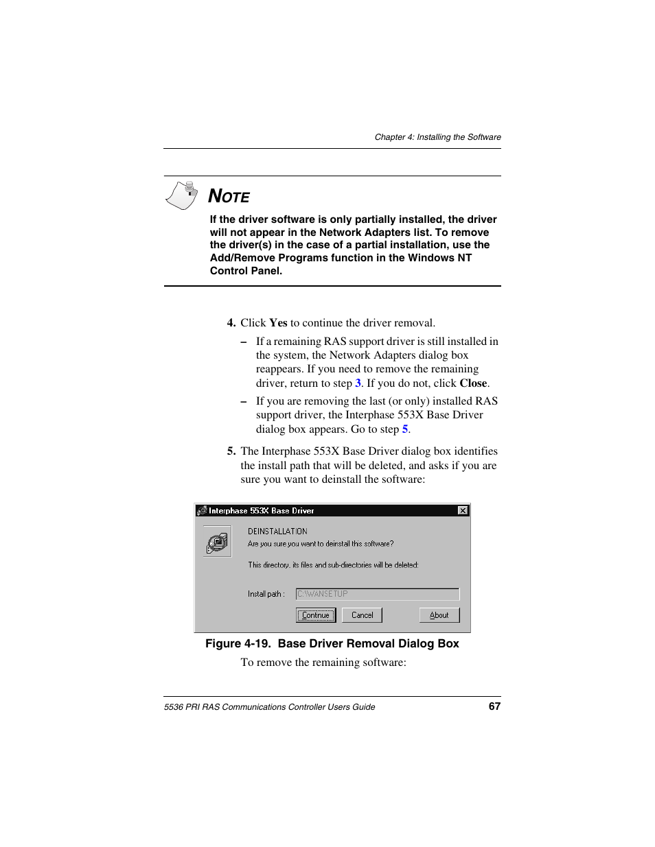 Interphase Tech RAS Communications Controller 5536 User Manual | Page 87 / 244