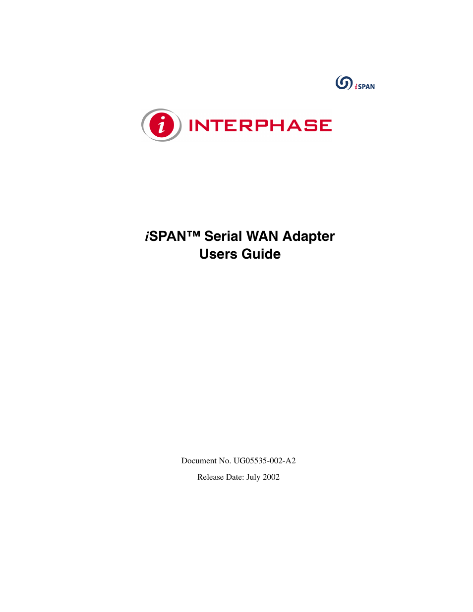 Interphase Tech iSPAN User Manual | 236 pages