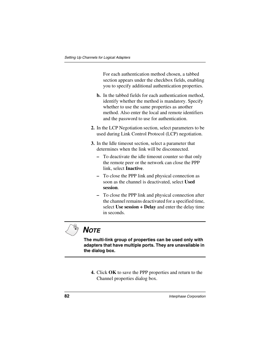 Interphase Tech iSPAN User Manual | Page 102 / 236