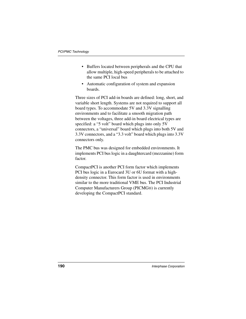 Interphase Tech iSPAN User Manual | Page 210 / 236
