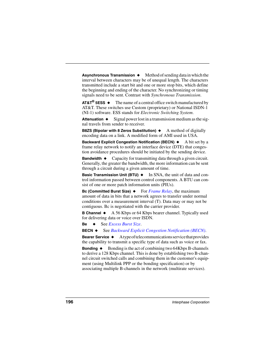 Interphase Tech iSPAN User Manual | Page 216 / 236