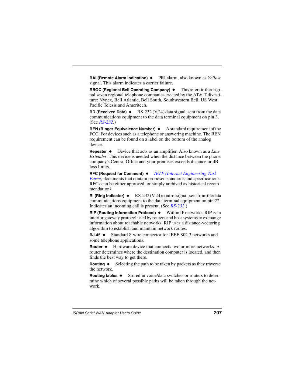 Interphase Tech iSPAN User Manual | Page 227 / 236
