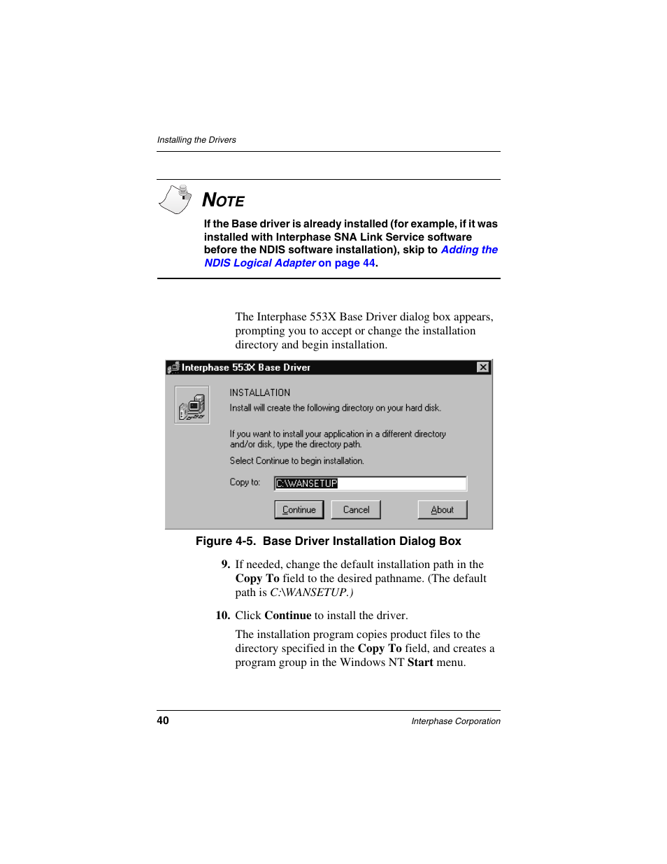 Interphase Tech iSPAN User Manual | Page 60 / 236