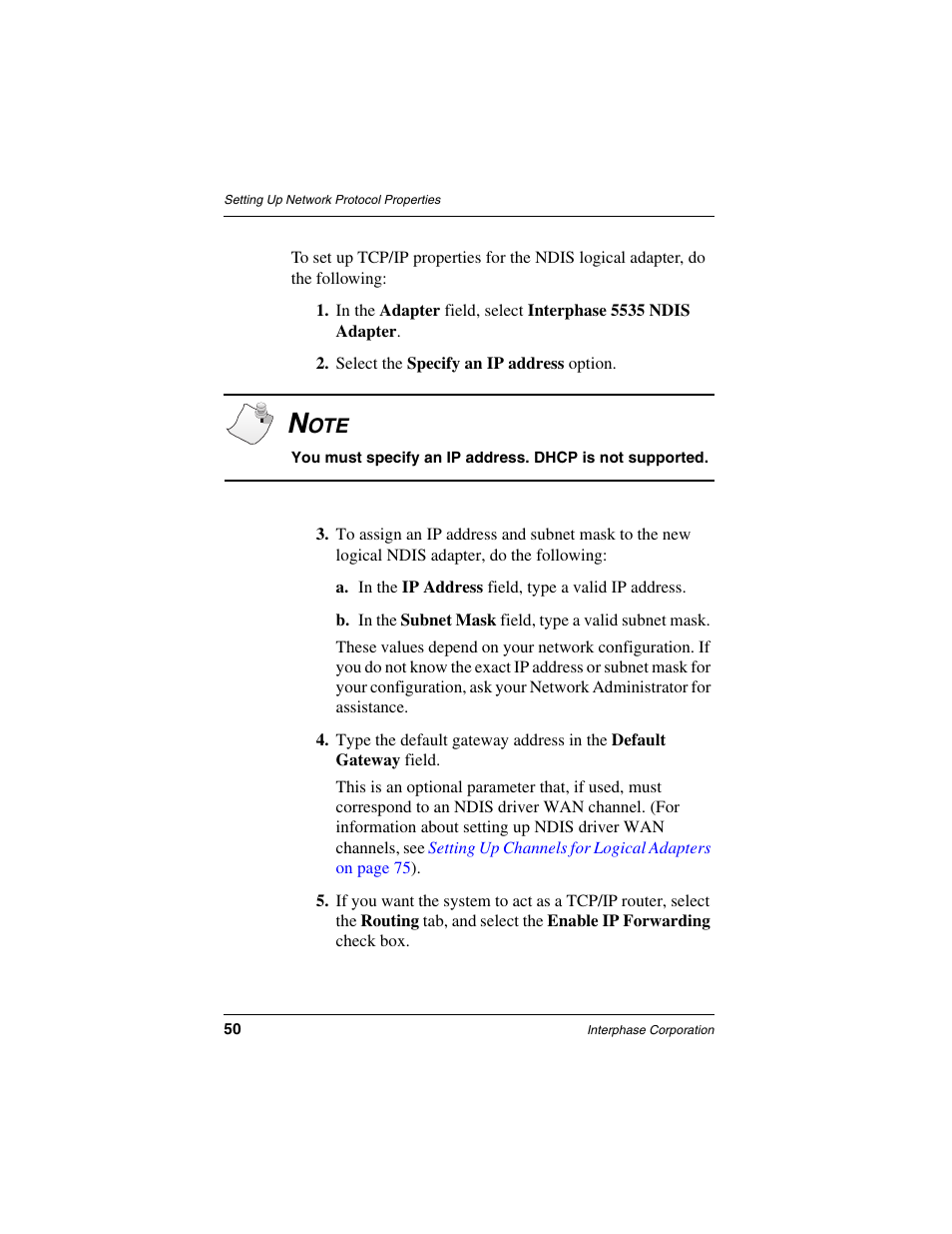 Interphase Tech iSPAN User Manual | Page 70 / 236