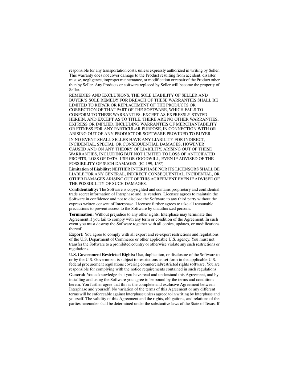 Interphase Tech iSPAN User Manual | Page 8 / 236