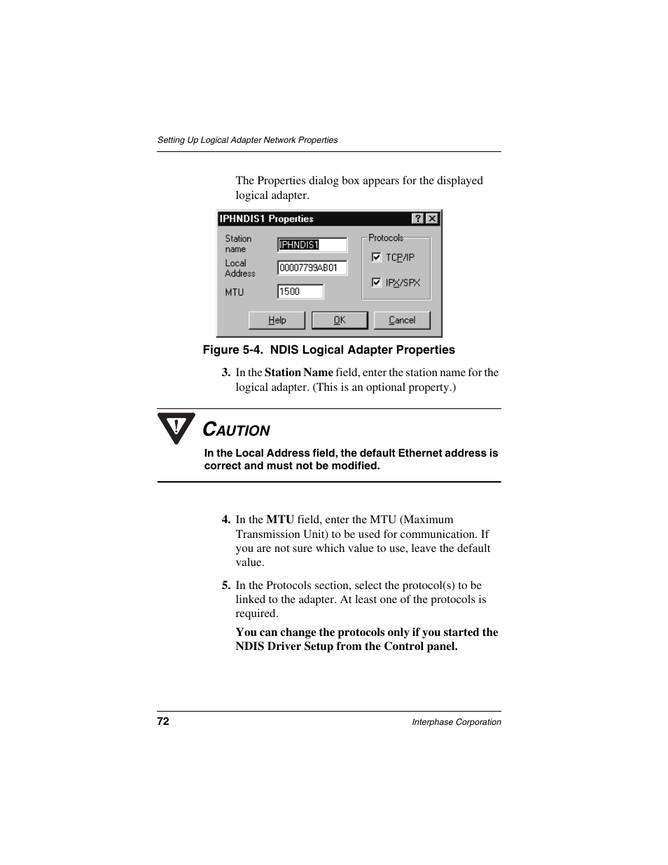 Interphase Tech iSPAN User Manual | Page 92 / 236