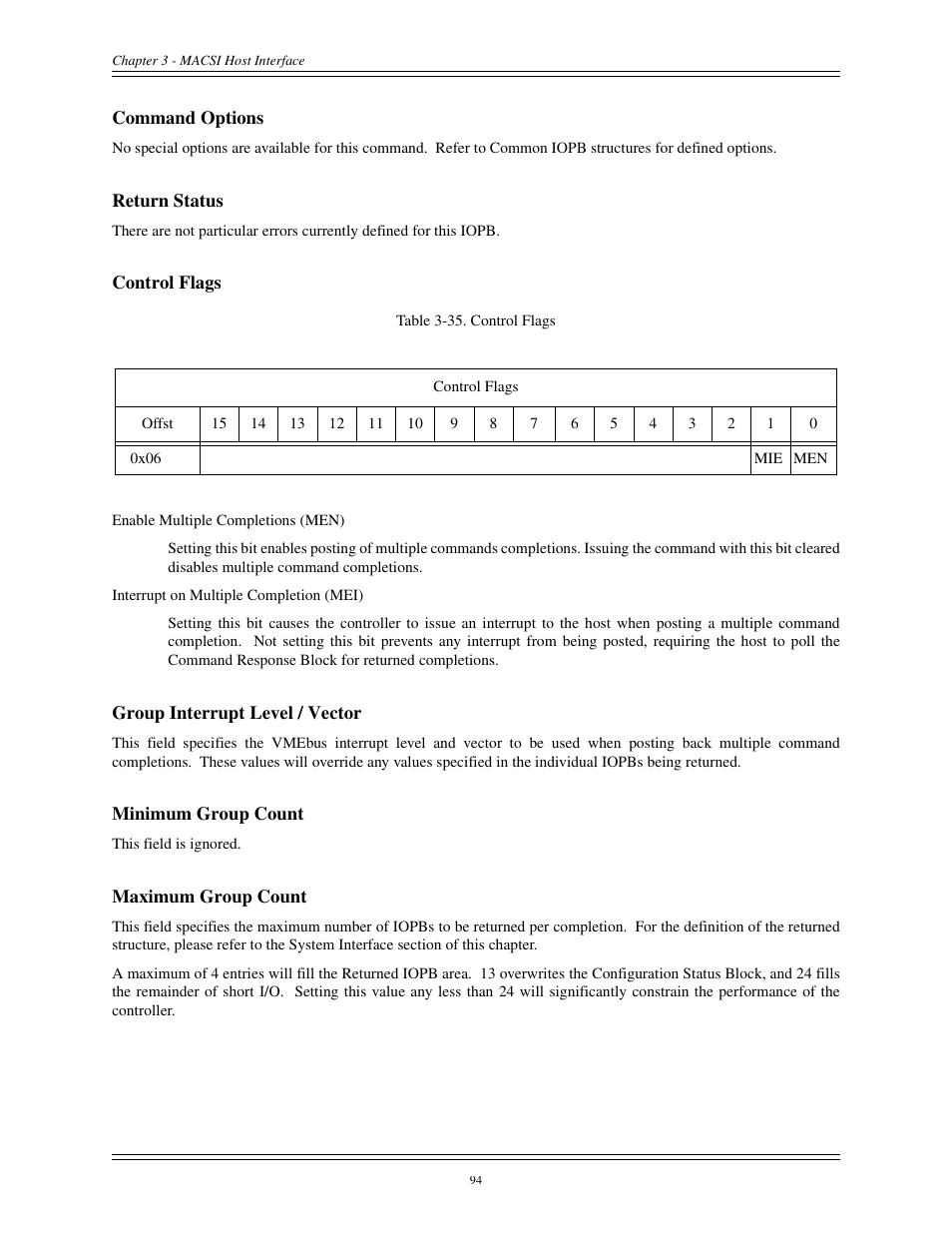 Interphase Tech CONDOR 4221 User Manual | Page 106 / 124