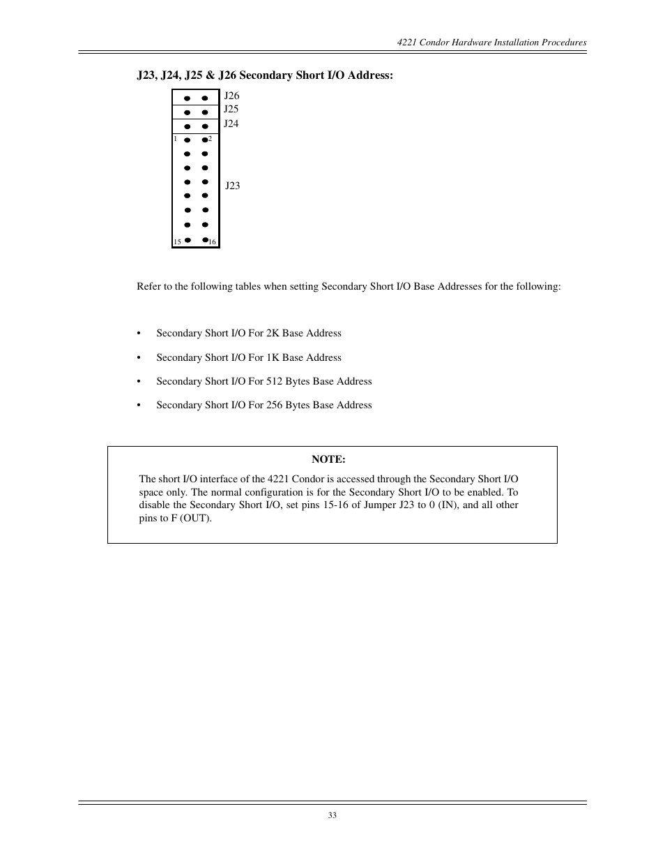 Interphase Tech CONDOR 4221 User Manual | Page 45 / 124