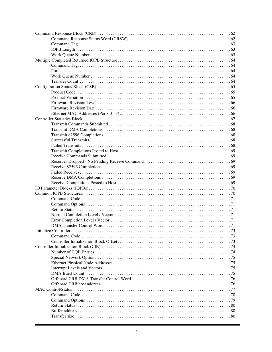 Interphase Tech CONDOR 4221 User Manual | Page 6 / 124