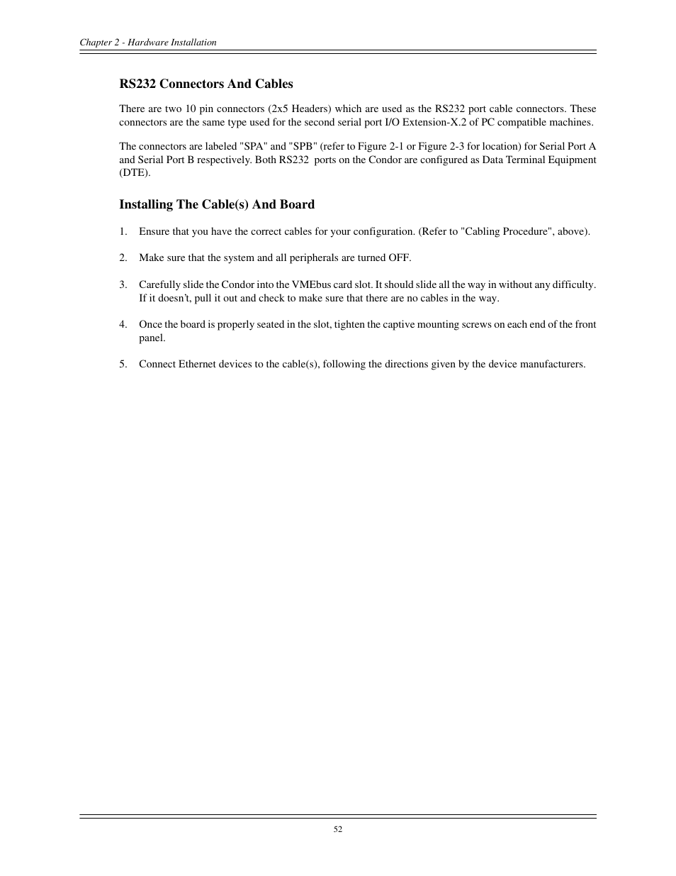 Interphase Tech CONDOR 4221 User Manual | Page 64 / 124