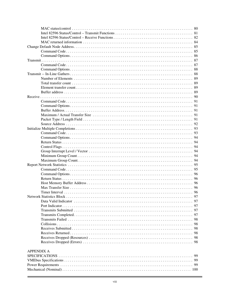 Interphase Tech CONDOR 4221 User Manual | Page 7 / 124