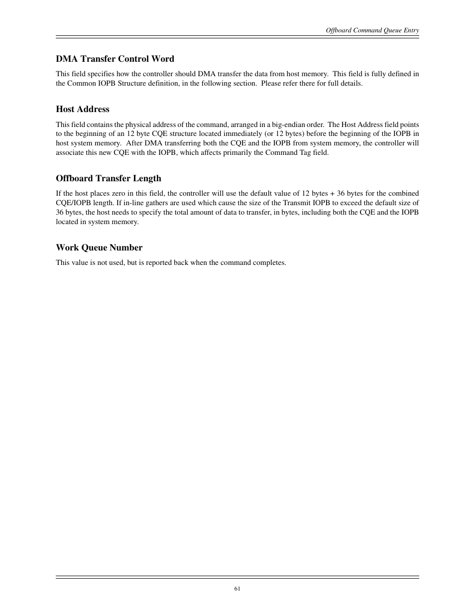 Transfer size | Interphase Tech CONDOR 4221 User Manual | Page 73 / 124