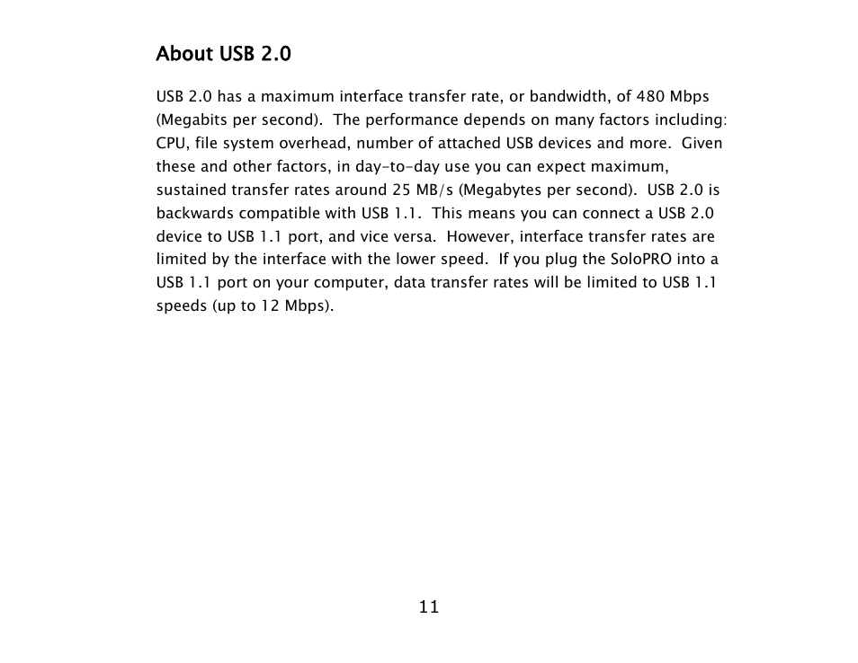 ioSafe SoloPRO eSATA/USB 2.0 User Manual | Page 11 / 27